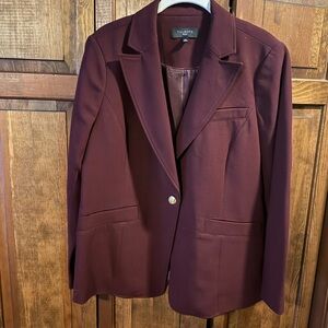 Talbots Women's Deep Burgundy Blazer